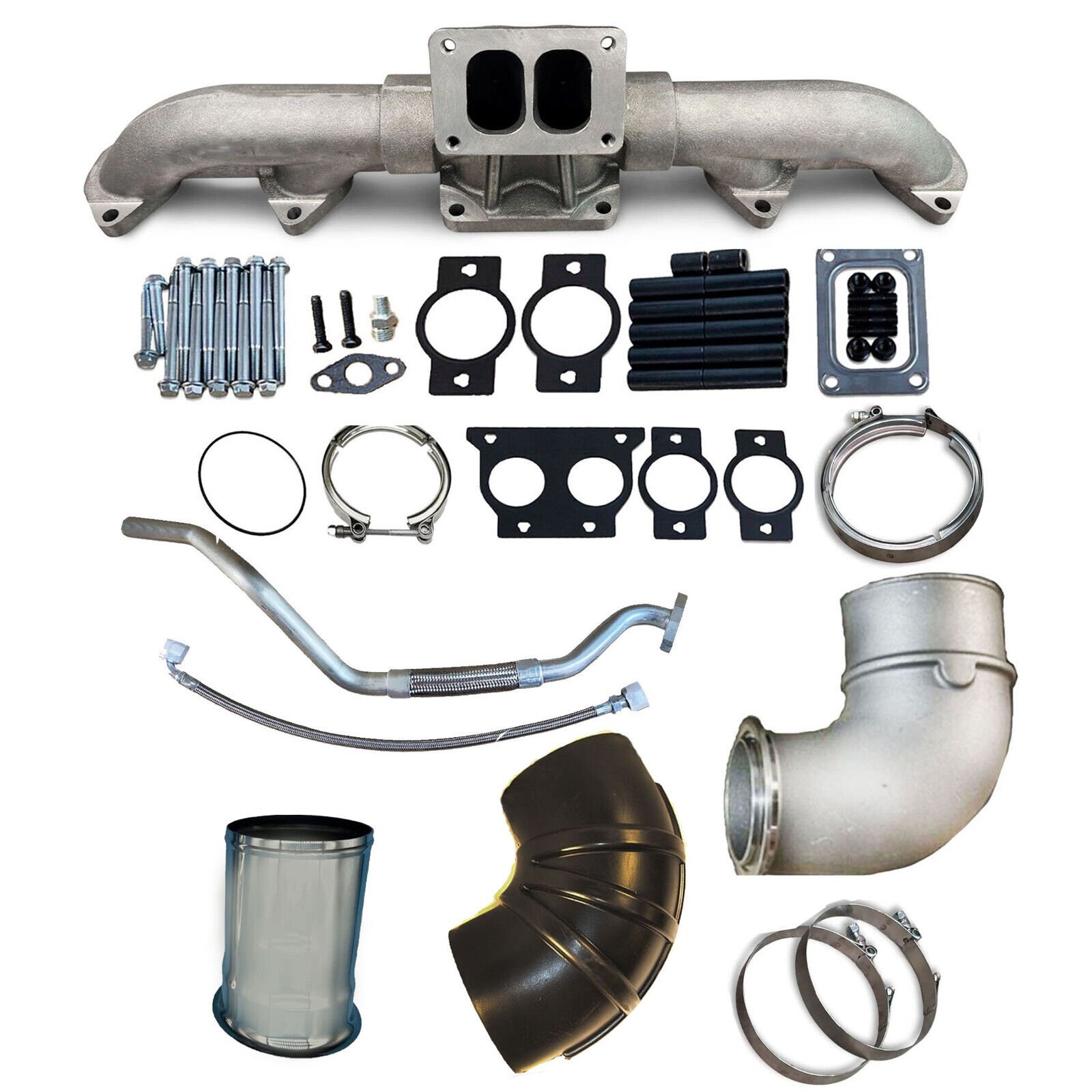Cummins ISX ISX15 Turbo Conversion Kit With T6 Performance Manifold - Image 2